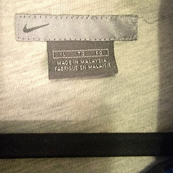 Nike Full Zip Blue Track Jacket/Windbreaker Mens XL - Picture 6 of 8